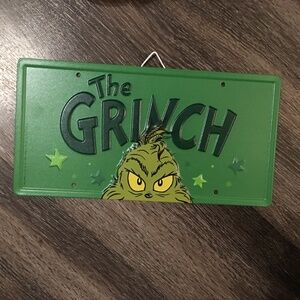 The Grinch Vanity License Plate- New  Dr. Suess